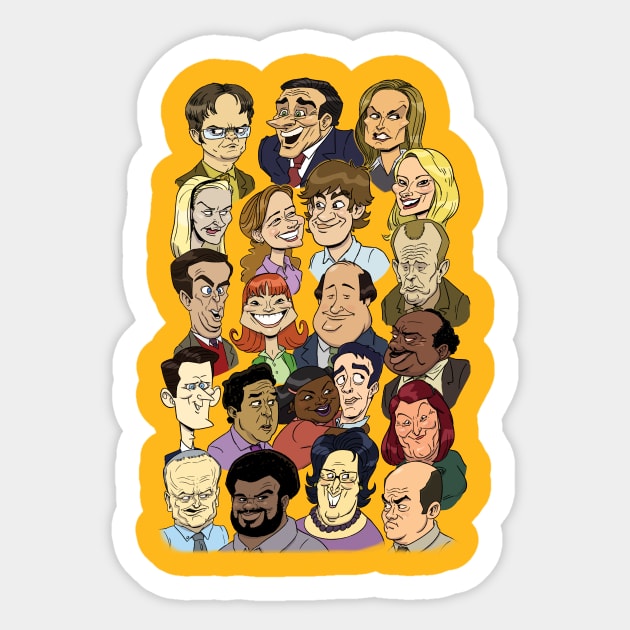 The Office Animated Sticker by Ted_Wilson